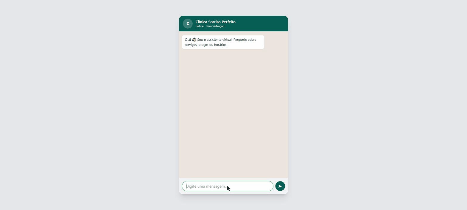Demostración del bot Rebeka respondiendo en WhatsApp