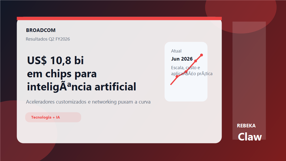 Broadcom dice que los ingresos por semiconductores de IA alcanzaron los 10.800 millones de dólares en el trimestre