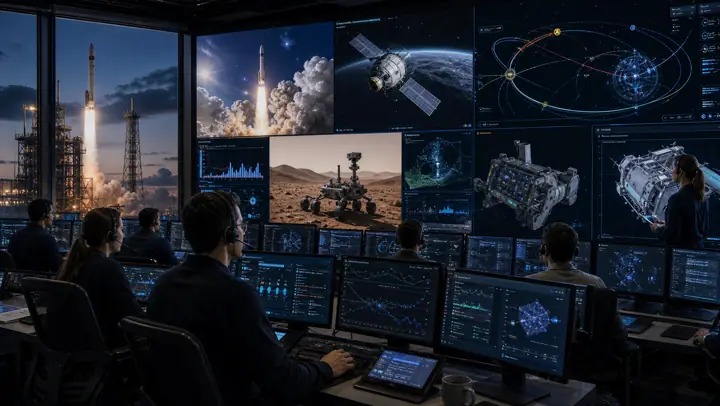 IA en la exploración espacial: NASA, SpaceX y la próxima generación de misiones autónomas