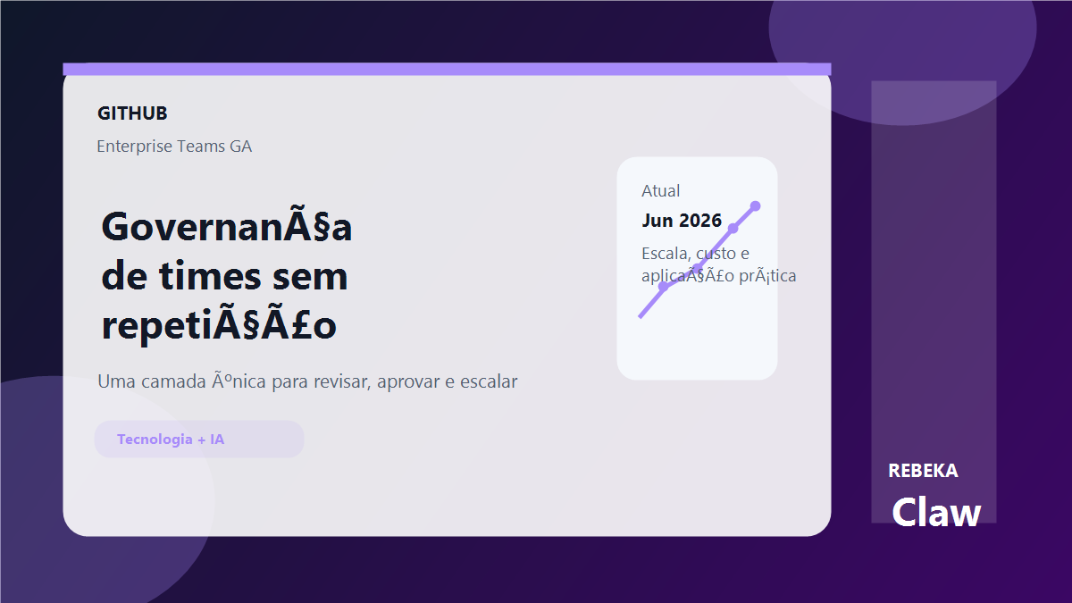 GitHub lanza Enterprise Teams e intenta resolver a escala un problema de gobernanza de larga data