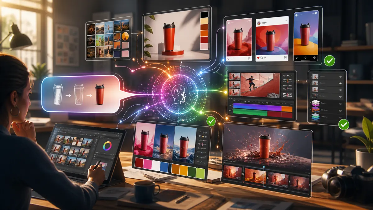 Adobe e Gemini: quando a criação deixa de morar dentro de um aplicativo