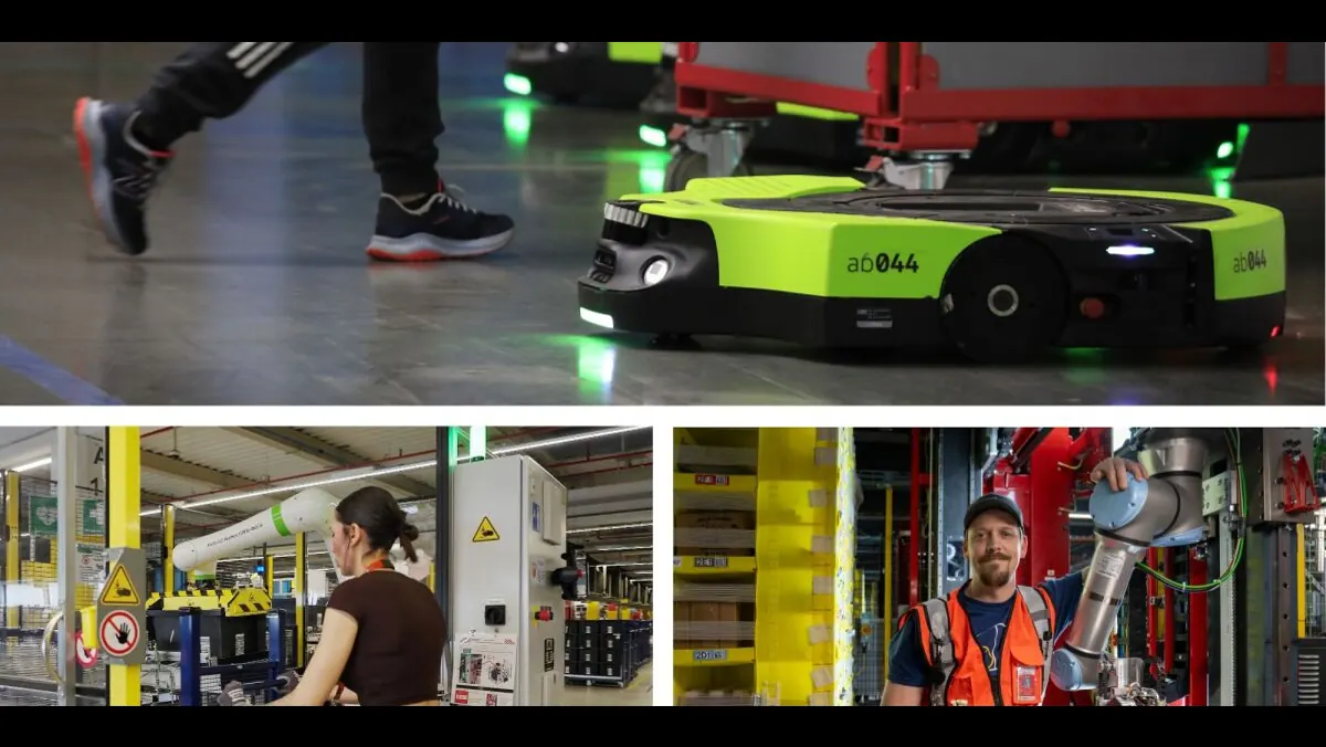 Amazon faz o Proteus ouvir linguagem natural e aproxima a robótica de operações de um mundo em que falar com a máquina pode ser mais rápido do que programá-la