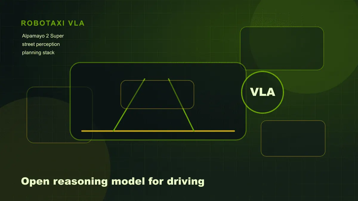 Alpamayo 2 Super shows how the race for robotaxis is becoming a dispute for open models of reasoning