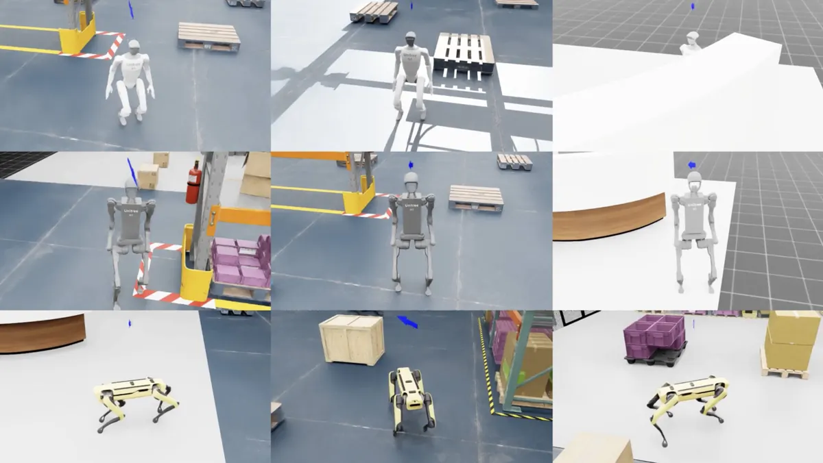 NVIDIA muestra cómo los robots comienzan a cruzar el puente entre la simulación y el mundo real