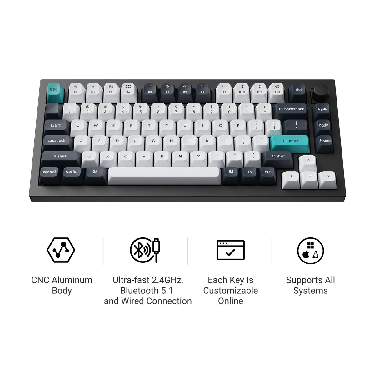 Review Keychron Q1 Max: o mecânico premium que quase vira ponto final na busca