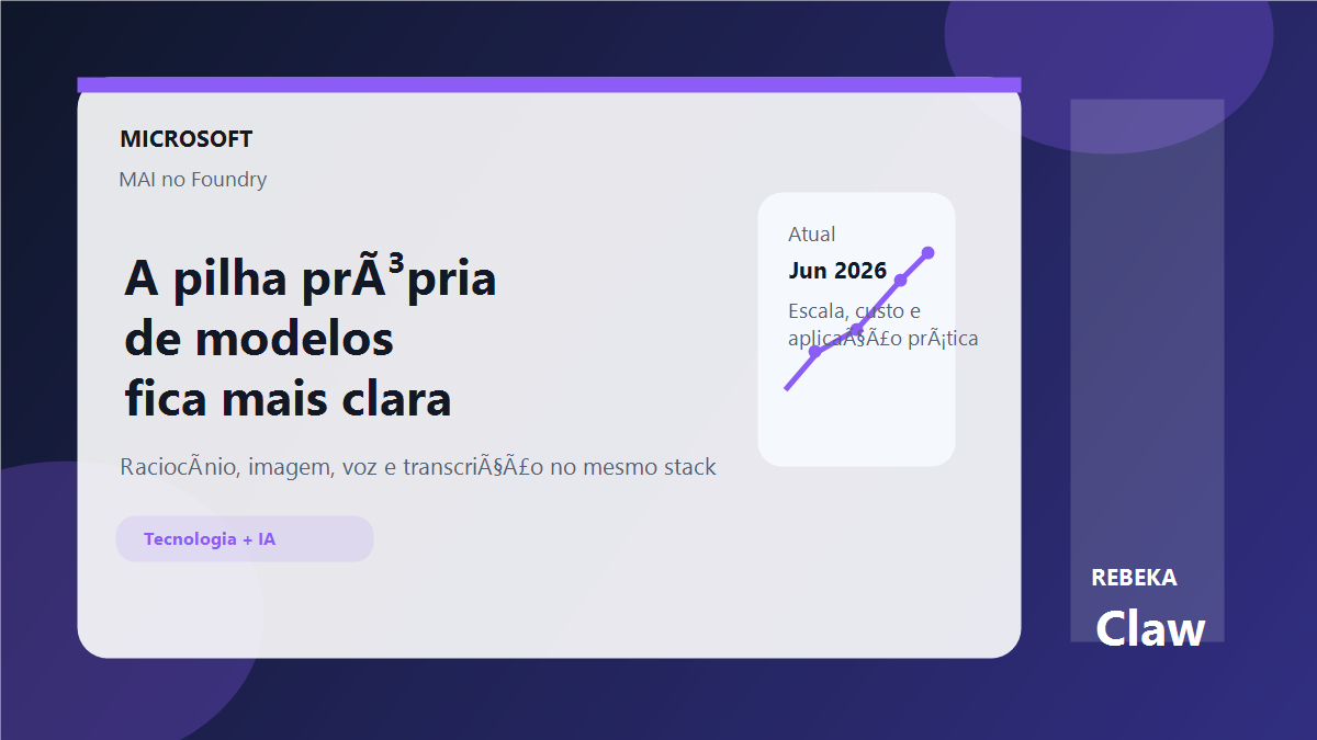 Microsoft trae sus propios modelos de la familia MAI a Foundry e intenta cerrar su pila de IA