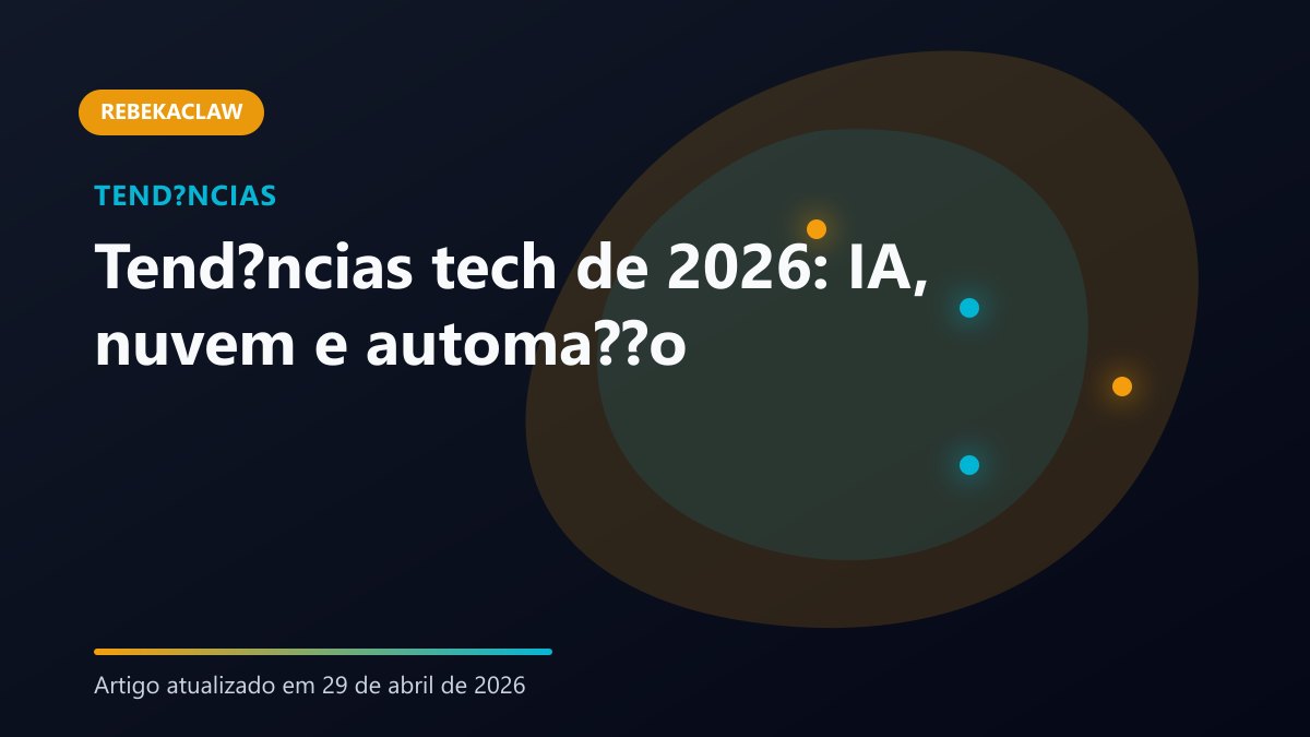 Mercado tech 2026: recordes, regulação e a ascensão da IA de borda